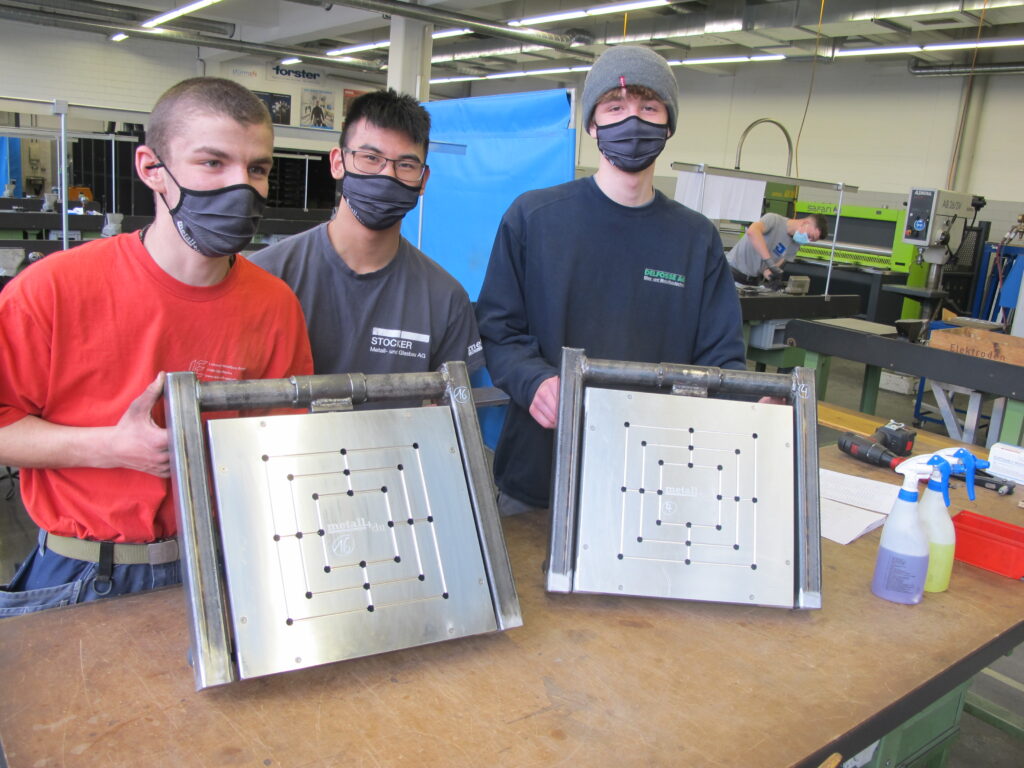 Examen intermédiaire 2021 Ouvrier métallurgiste EFZ Metaltec Argovie