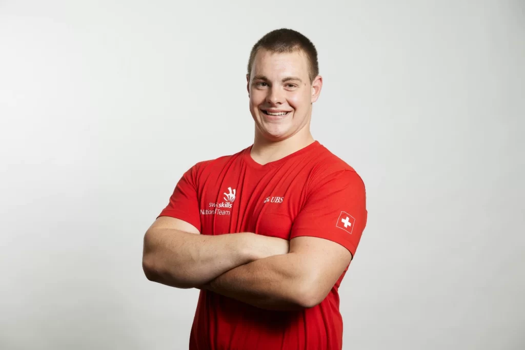 Lars Rotach obtient un certificat aux WorldSkills